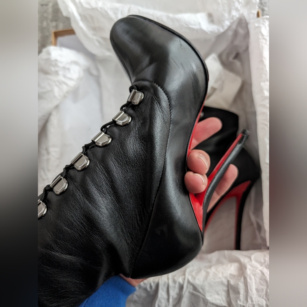 Christian Louboutin TROOPISTA 120mm Boots - Picture 5 of 10